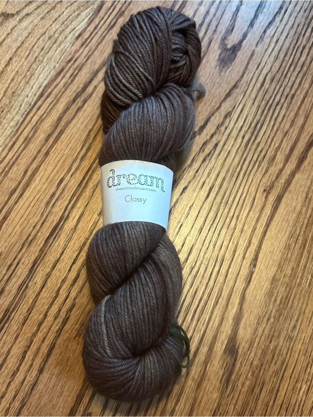 Dream in Color Yarn Classy Hand-Dyed Tonal Brown Superwash Merino Wool Worsted
